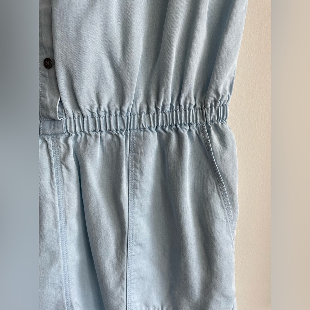 Daily Ritual || Light Blue Romper - Picture 3 of 7